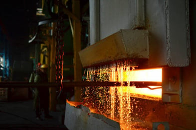 Heat treating metal components