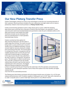 Transfer Press Brochure Cover